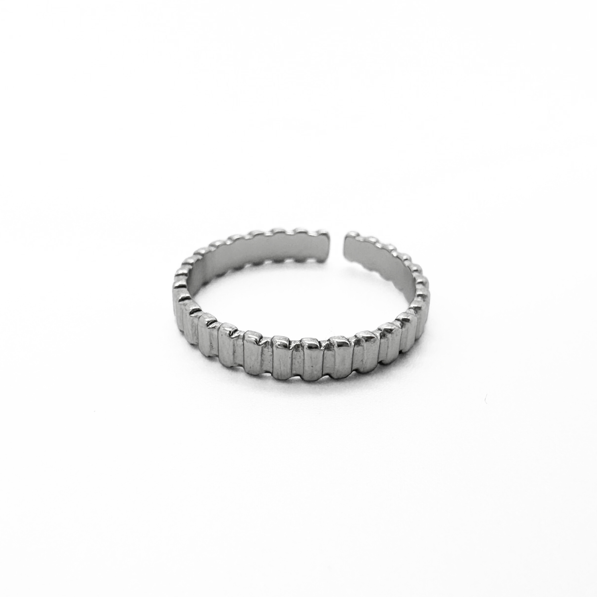 Mika - Ring - Stainless Steel - Verstelbaar