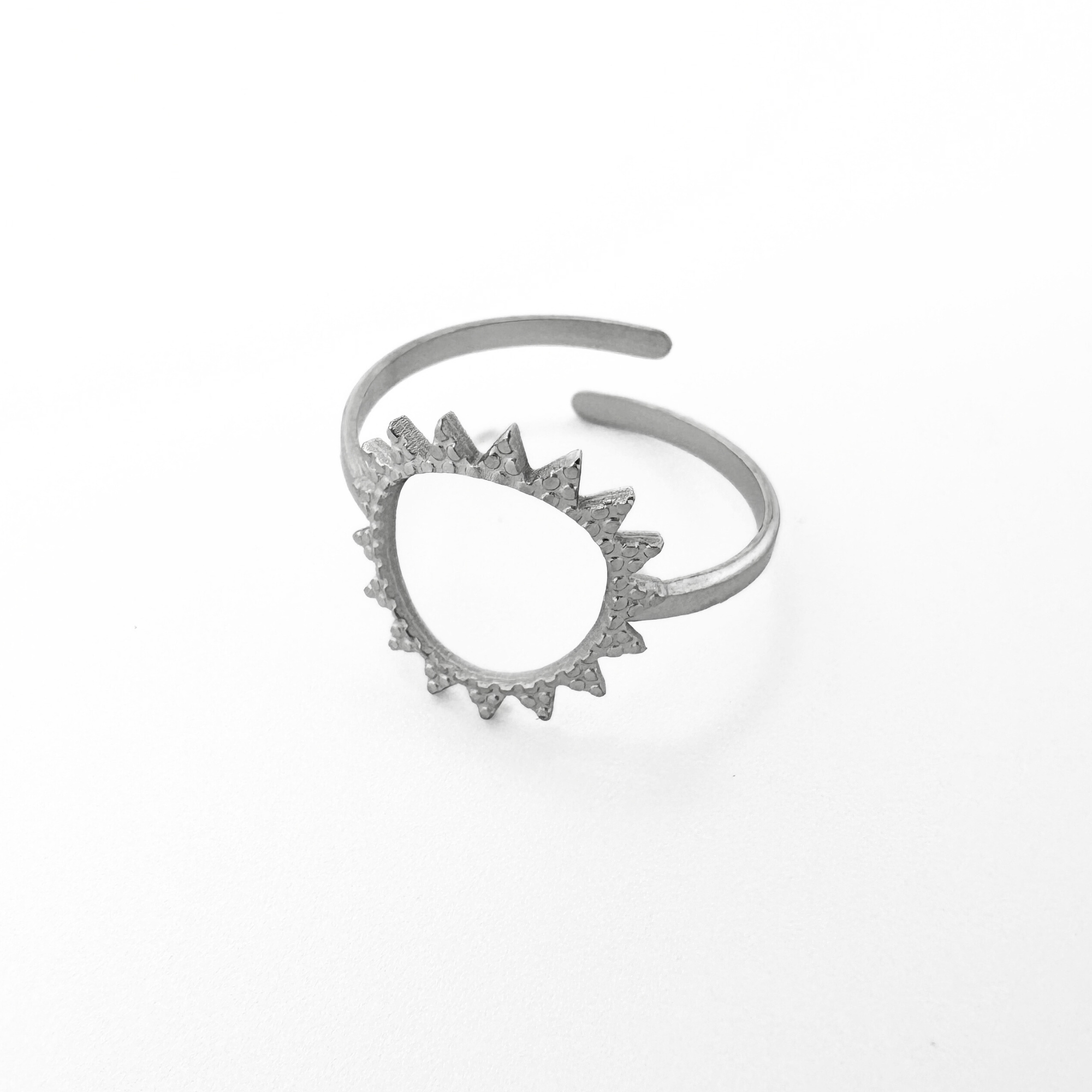 Sweet Sun - Ring - Stainless Steel - Verstelbaar