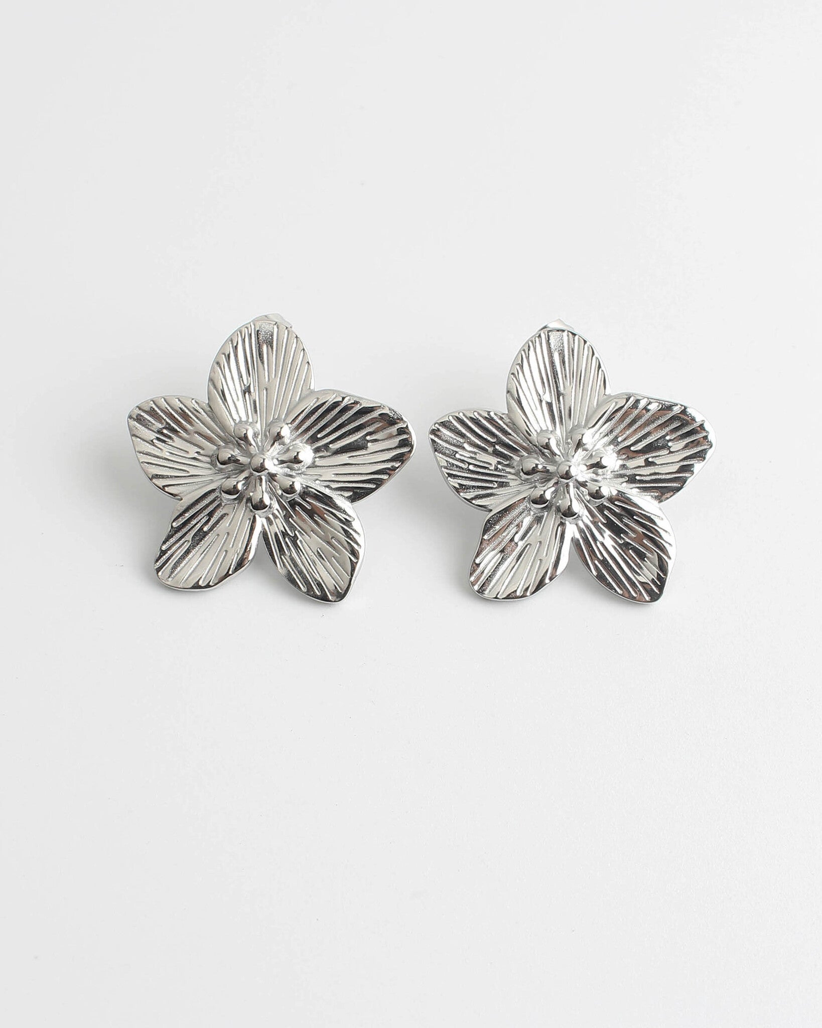 Fleur - Oorbellen - Stainless Steel