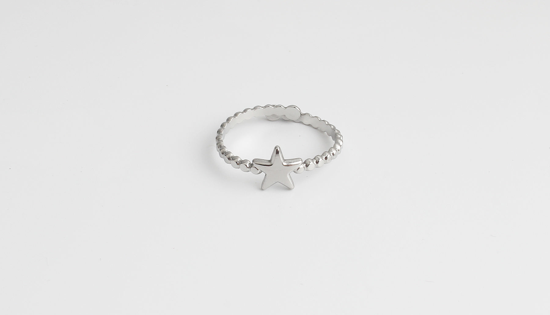 Little Star - Ring - Stainless Steel - Verstelbaar