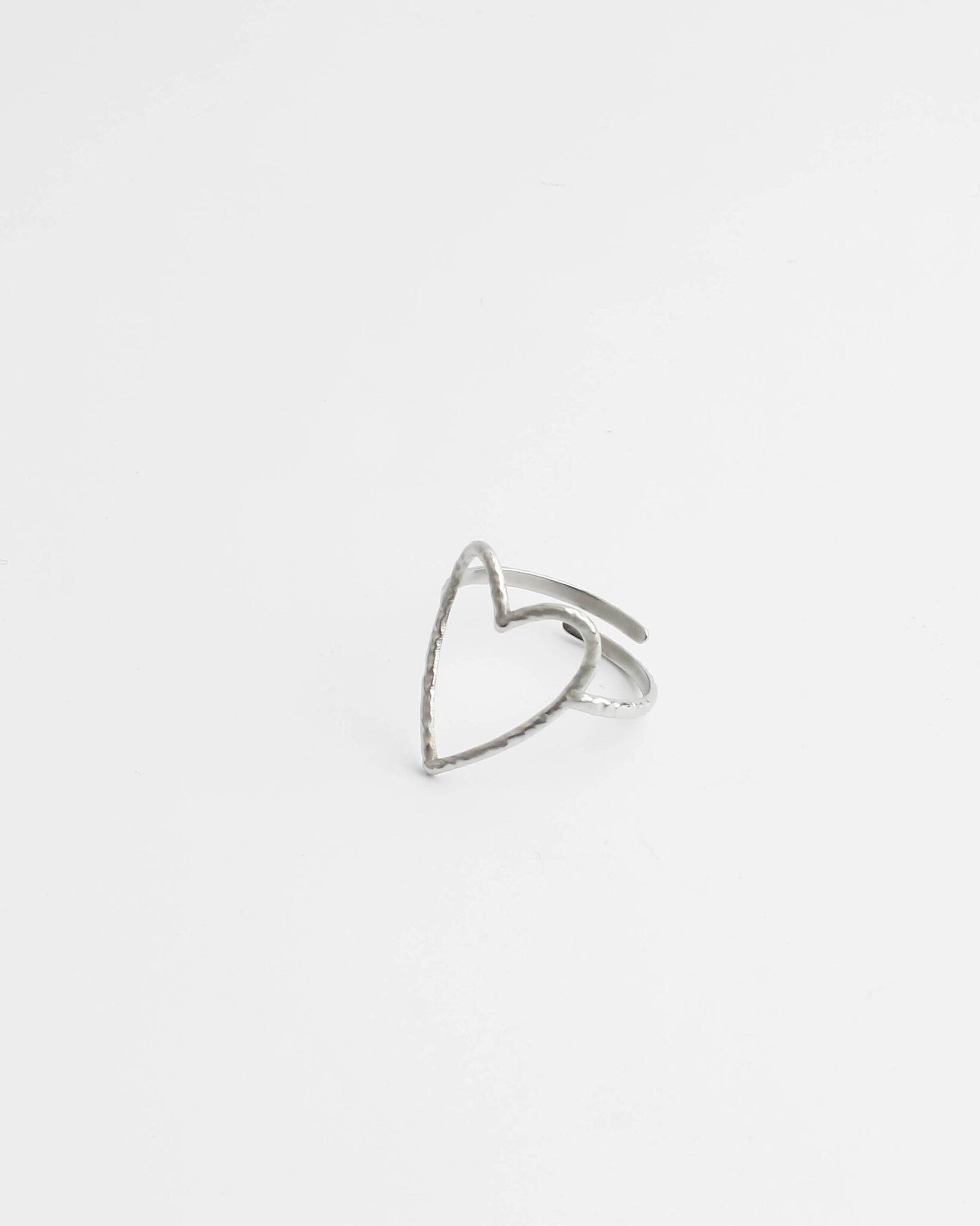 Amoureux - Ring - Stainless Steel - Verstelbaar