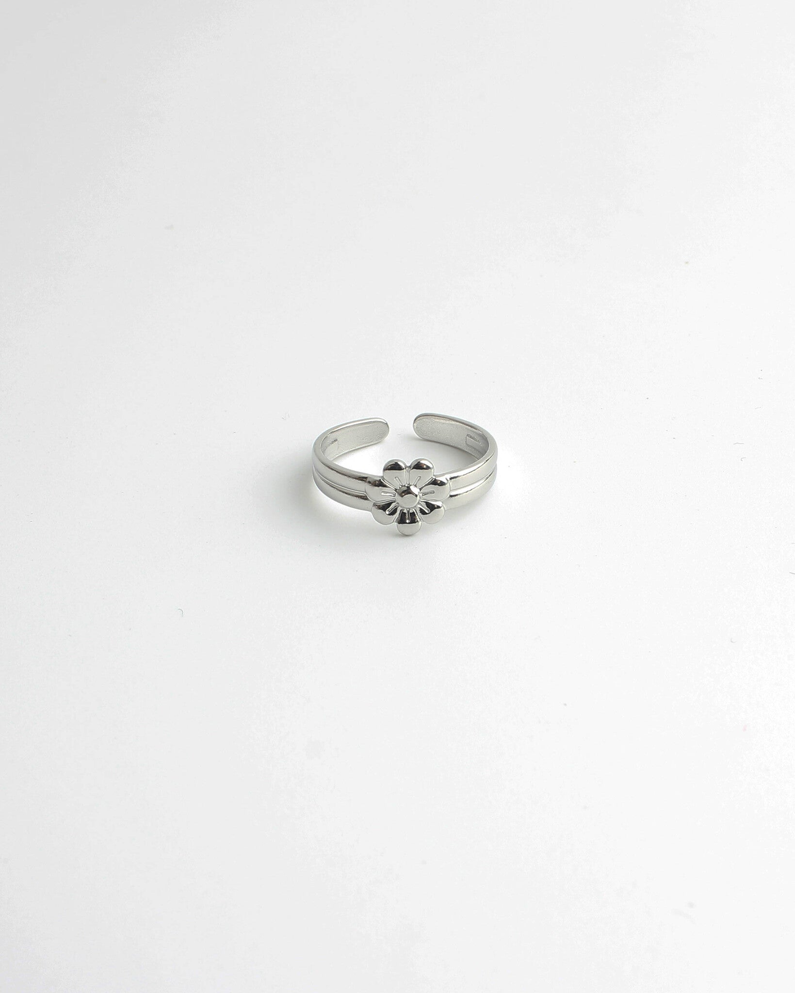 Blossom Flower - Ring - Stainless Steel - Verstelbaar