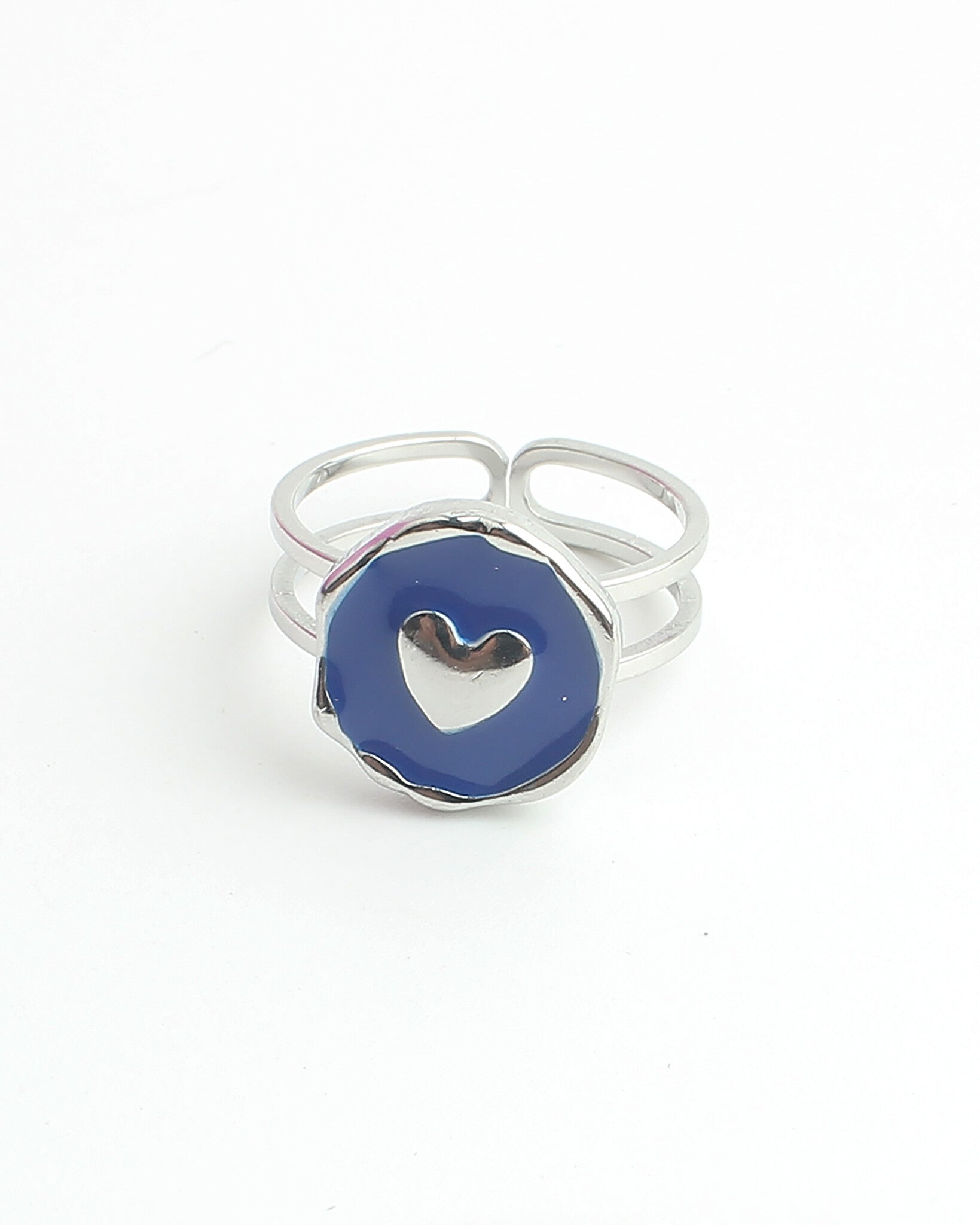 Colorful Love - Ring - Stainless Steel