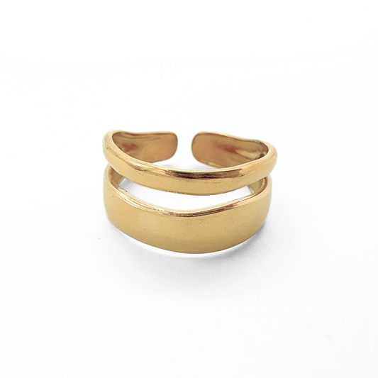 Bailey - Ring - Stainless Steel - Verstelbaar