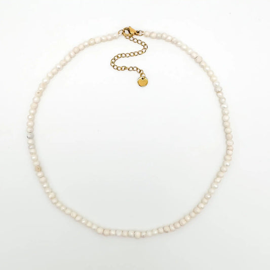 100% Real Fresh Water Pearl - Ketting - Stainless Steel