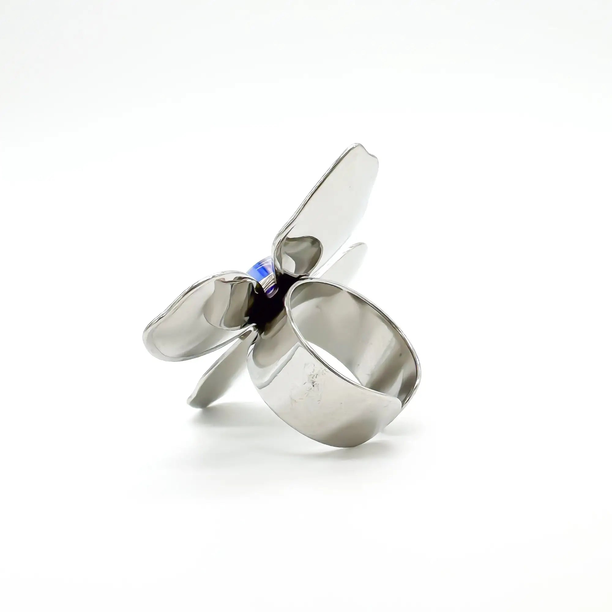 Mega Flower - Ring - Stainless Steel - Verstelbaar