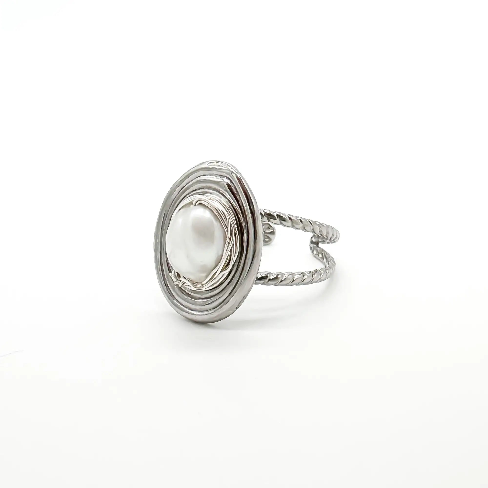 Ensie - Ring - Stainless Steel - Verstelbaar