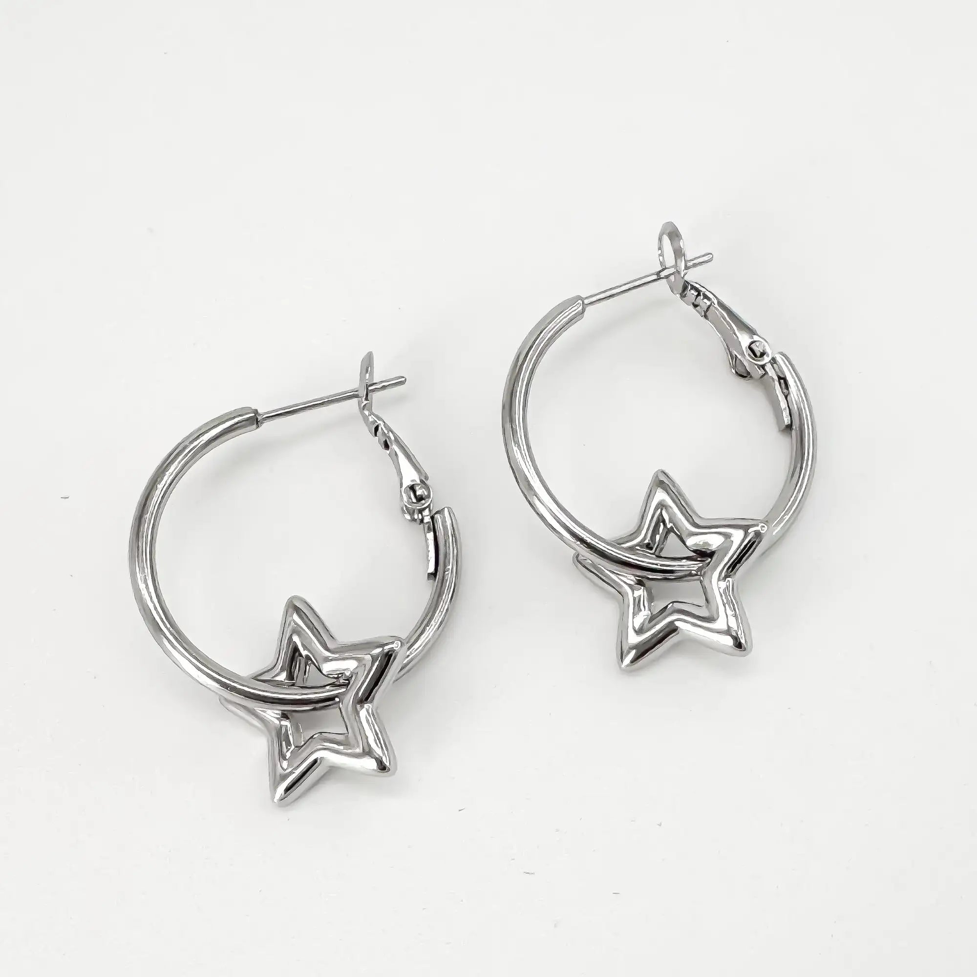 Shining stars - Oorbellen - Stainless Steel