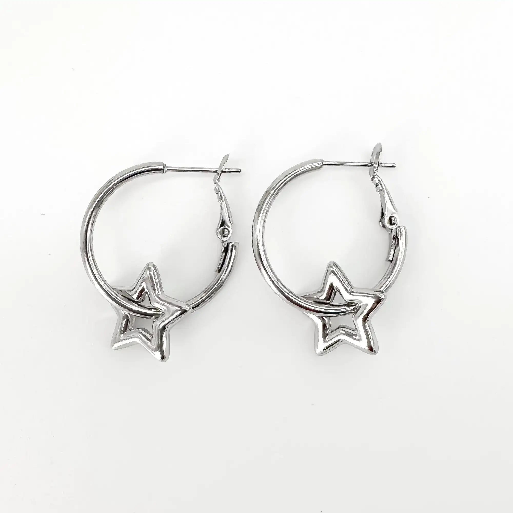 Shining stars - Oorbellen - Stainless Steel