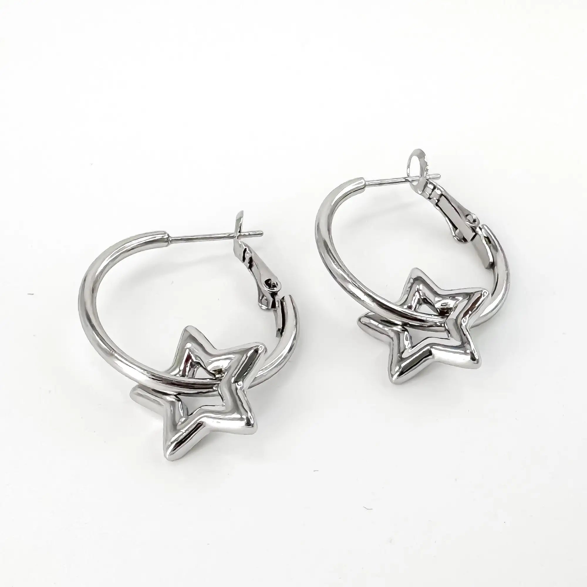 Shining stars - Oorbellen - Stainless Steel