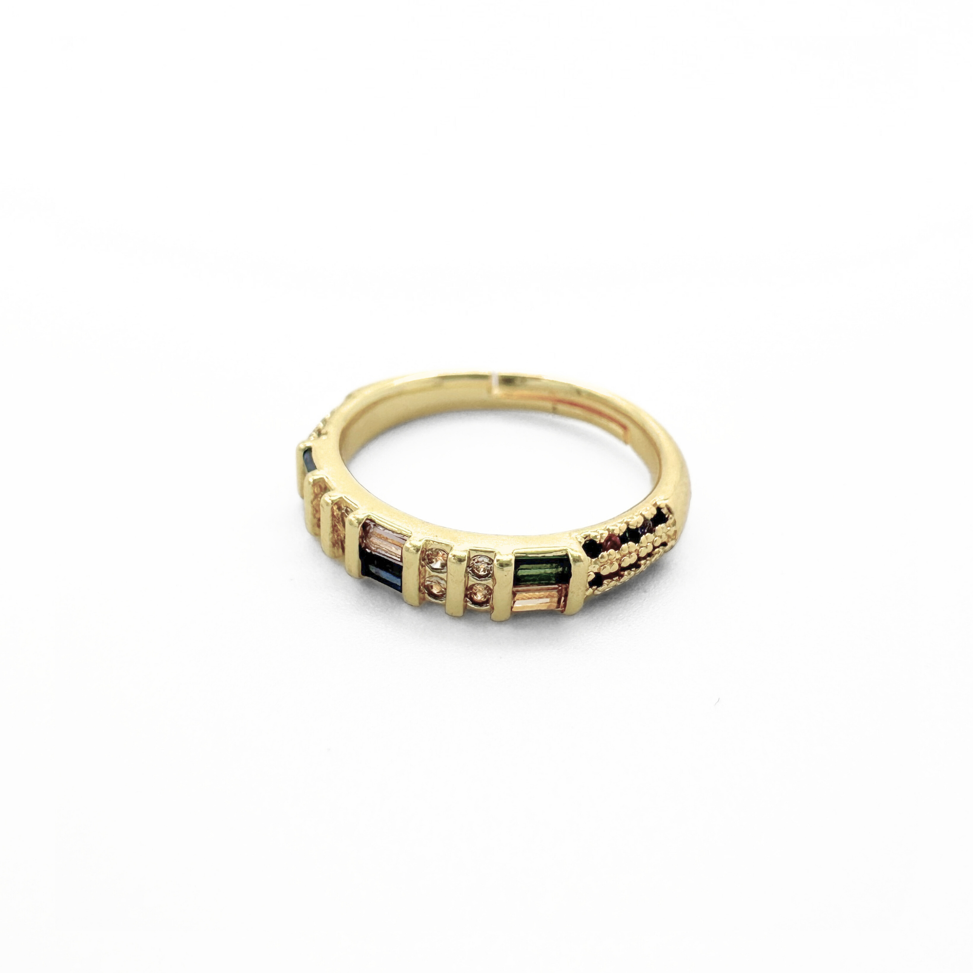 Put a ring on it - Ring - Multicolor - Verguld - Verstelbaar