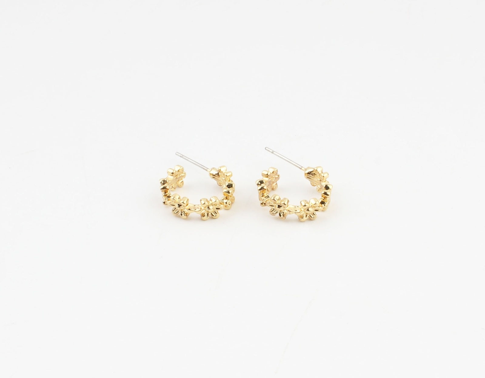 Little Daisy Hoops - Oorbellen - Stainless Steel