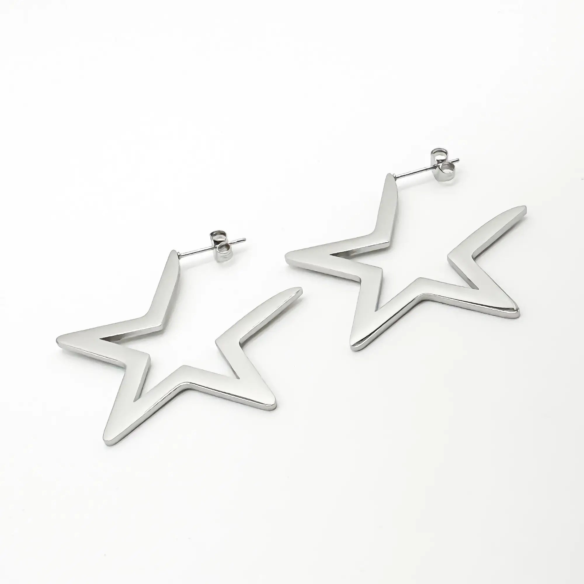 Mega Star - Oorbellen - Stainless Steel