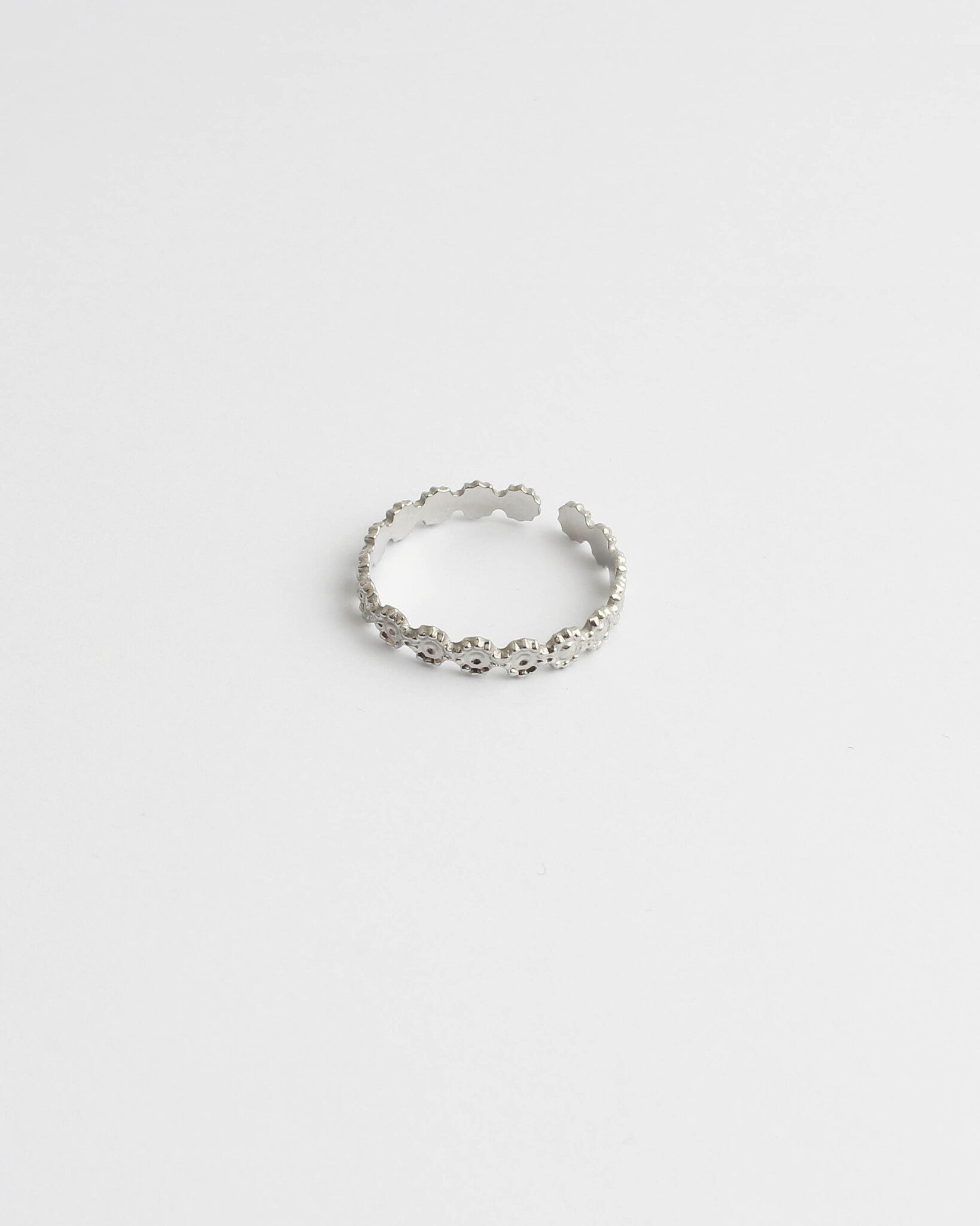 Little Flowers - Ring - Stainless Steel - Verstelbaar