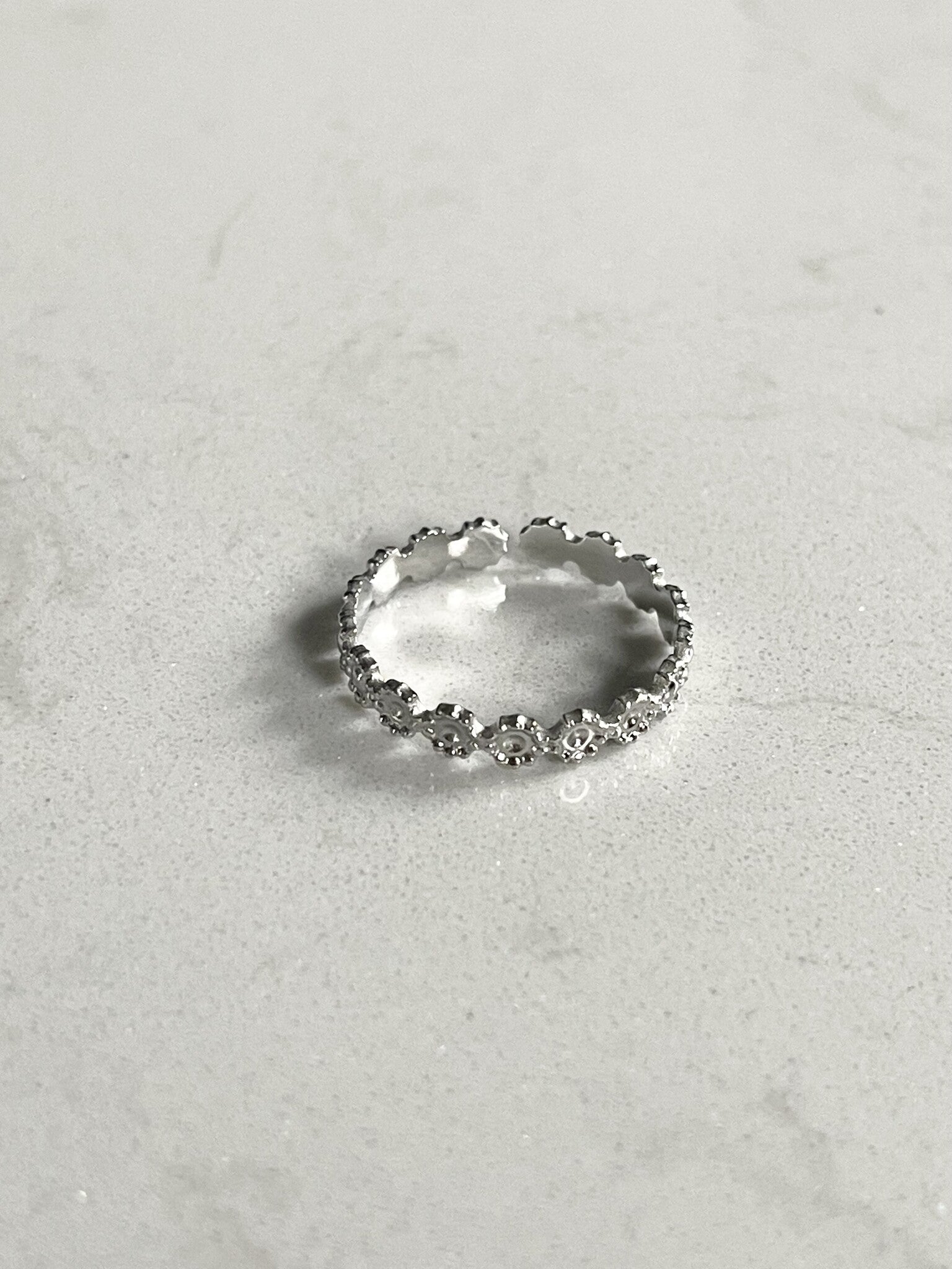 Little Flowers - Ring - Stainless Steel - Verstelbaar